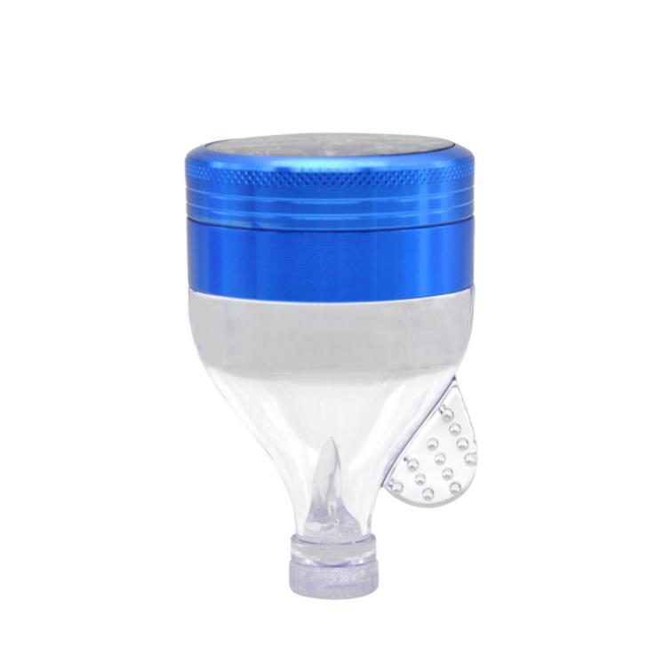 

The new cigarette mill funnel two layers of aviation aluminum smoke mill diameter 56mm high-end cigarette lighter