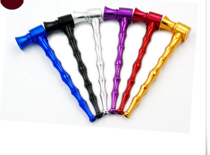 

Metal Aluminium Alloy Pipe Bamboos Detachable Small Pipe