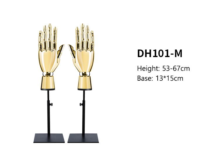 

New Style Fashionable Flexible Mannequin hand Bendable Hand Model Factory Direct Sell