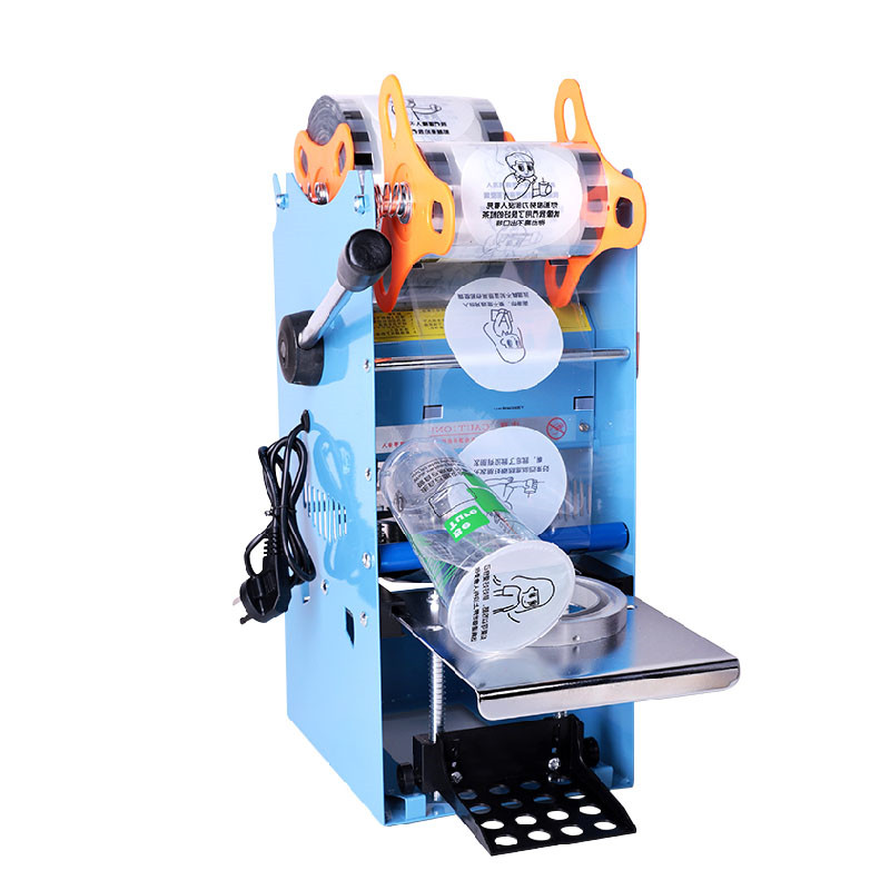 

BEIJAMEI High Cup 95mm 90mm Manual Plastic Cup Sealer Sealing Machine Juice Bubble Tea Paper Yogurt Cup Sealer Sealing Machine