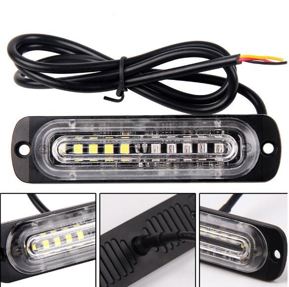 

2pcs 10W Led car surface mounting car/truck warning lights,emergency light,police strobe light,16falsh pattern,waterproof, All blue