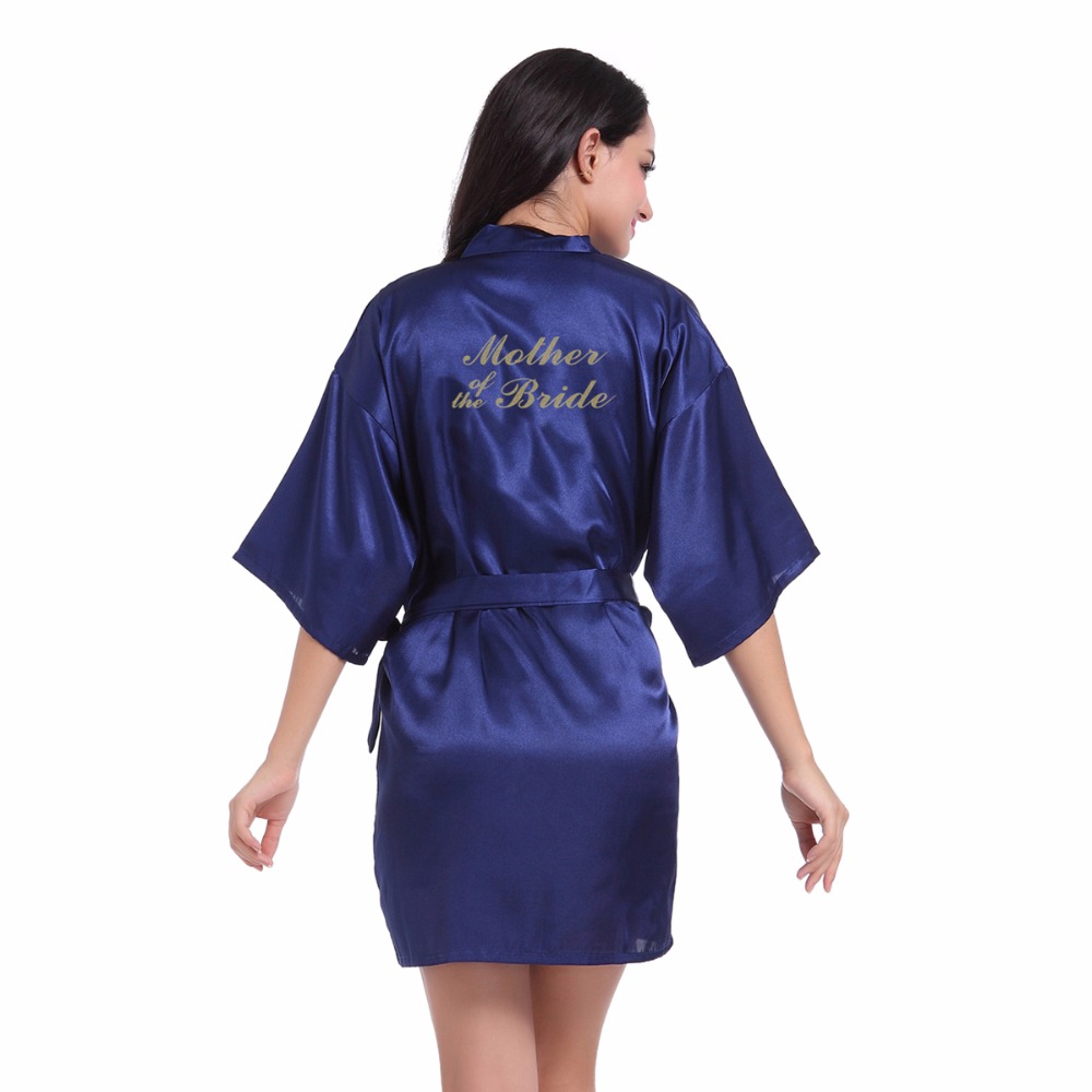 

Hot Wedding Mother of the Bride Bridesmaid Robe Floral Bathrobe Kimono Robe Night Bath Fashion Dressing Gown For Women