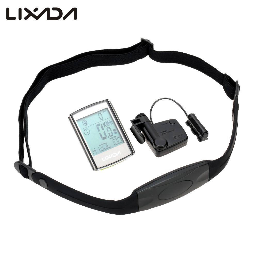 

Multifunctional Wireless LCD Bicycle Cycling Computer Speedometer,Cadence Heart Rate Monitor Chest Strap Water-resistant