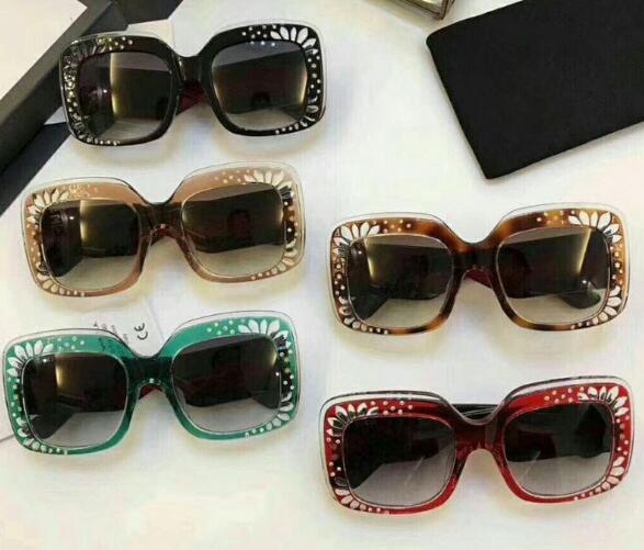 

woman fashion Outdoor wind Sunglasses librarian glass driving Sun glasses Lady big frame beach protection dazzling sunglasse DOPR ship