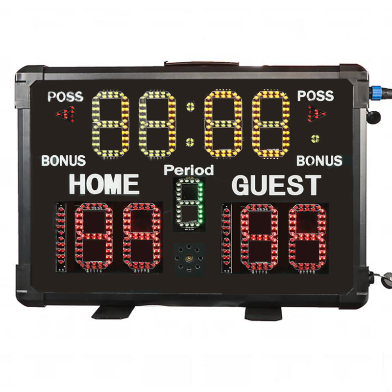 [GANXIN]LED Portable Sport Electronic Scoreboard Multifunctional Big Digital Scoreboard for Many Kinds of Sports-image-428897439
