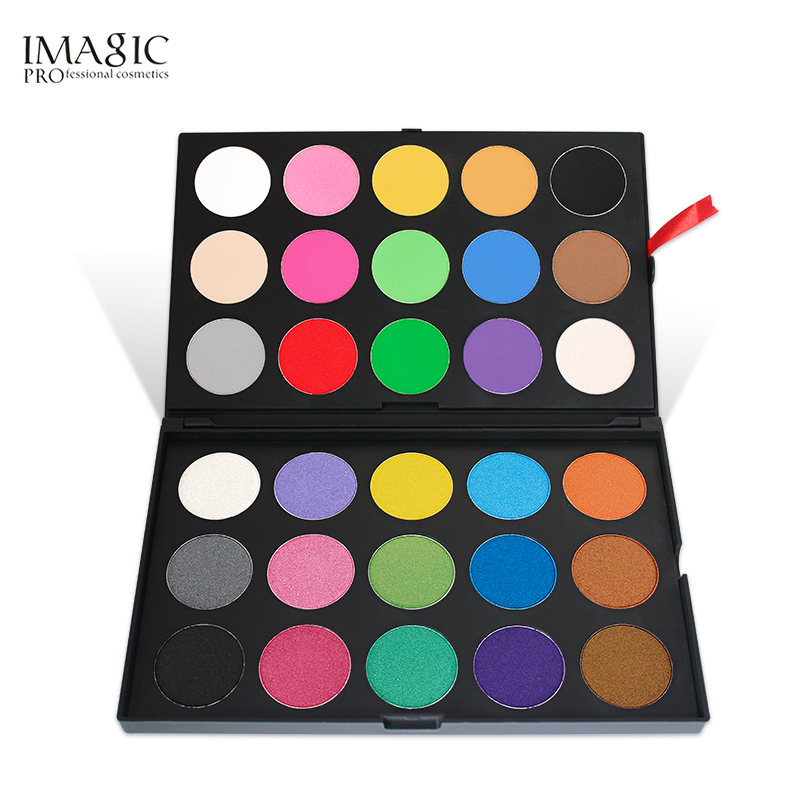 

IMAGIC Professional 30 Color Eyeshadow Palette Shimmer Matte eyeshadow Powder Beauty Product Cosmetics Pallete 12sets/lot DHL, 30 colors