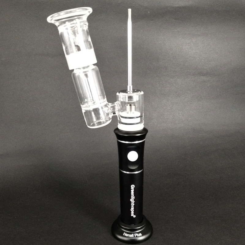 

2018 Hot Sale Henail Plus Replacement Pyrex Glass Tube Wax Vapor Portable Oil Dab Rig E nail Vaporizer G9 Greenlightvapes Enail