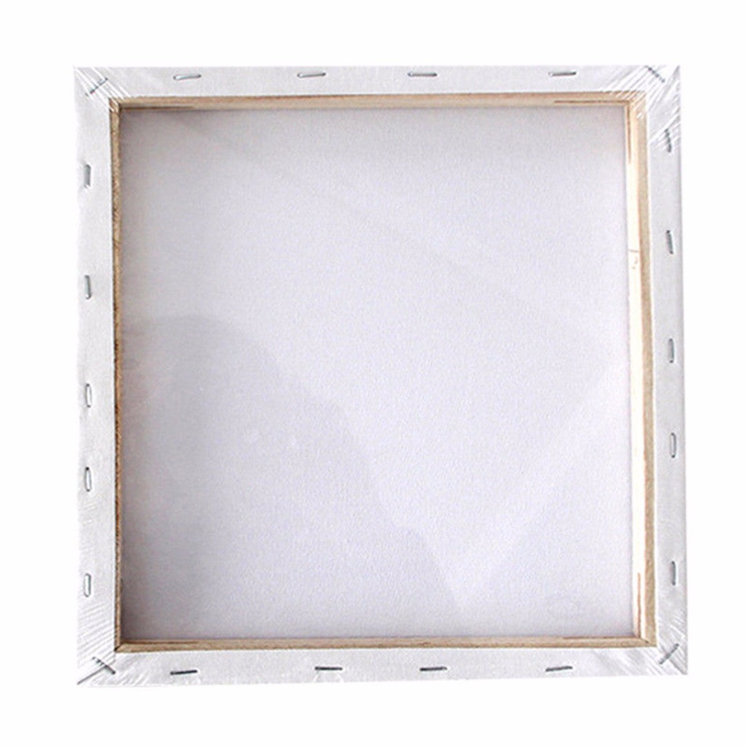 

1pc Small Art Board White Blank Square Artist Canvas Wooden Board Frame Primed For Oil Acrylic Paint Mayitr Painting Boards