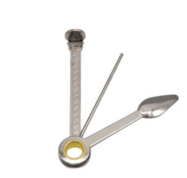 

200pcs Stainless Steel 3in1 Smoking Pipe Cleaner for sale Cleaning Tool Reamers Tamper