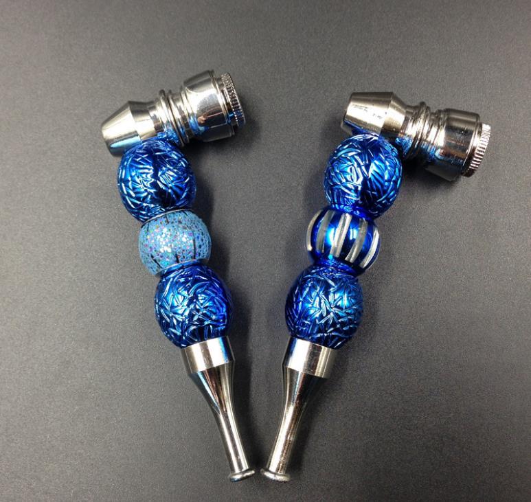 

Two styles of fashion blue metal pipe
