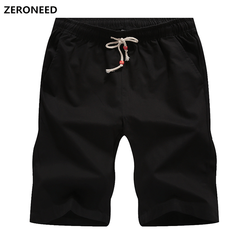 

Hot 2018 Summer Men Solid Shorts Classic Cotton Brand Famous Shorts Mens Casual Beach Short Pants Plus Size  High Quality 08, Blue