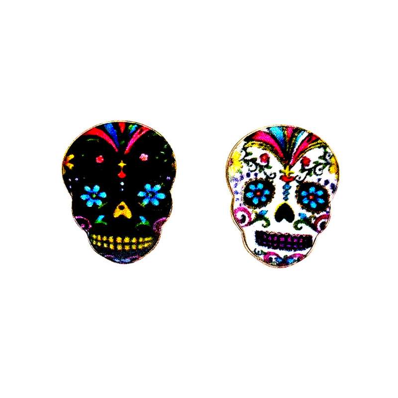 

Black Skull Badge Small Size Cute Alloy Enamel Brooches Pins Mini Lapel Pins For Mens Women Clothes Suit Shirt Collar Decor Accessories