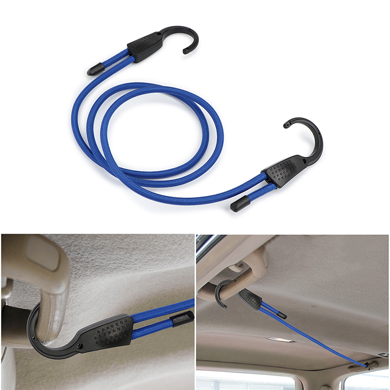 

Vingtank 1.5M Car Adjustable Bungee Cord Hook Ends Braided Rope Luggage Racks Clothes Hanger Tie Down Strap 3.9ft