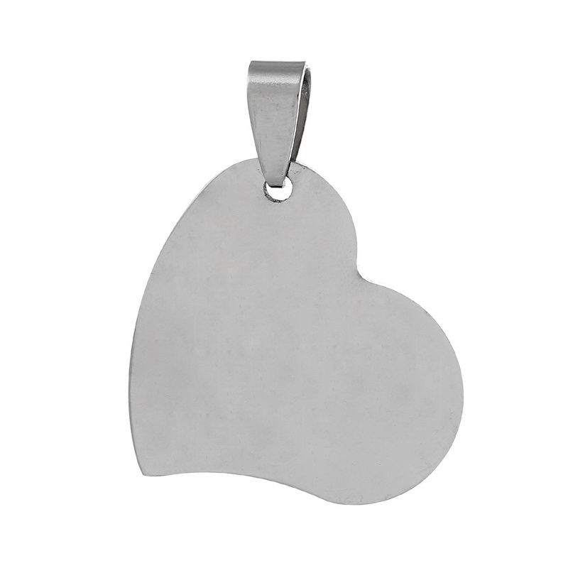 Stainless Steel Metal Blank Stamping Engraving Tags Jewellery Making Pendants 5