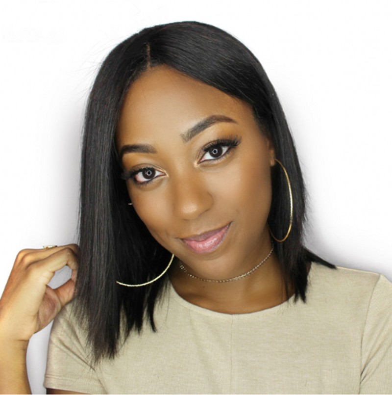 Discount Black Women Middle Part Bob Hairstyles Middle Part Bob