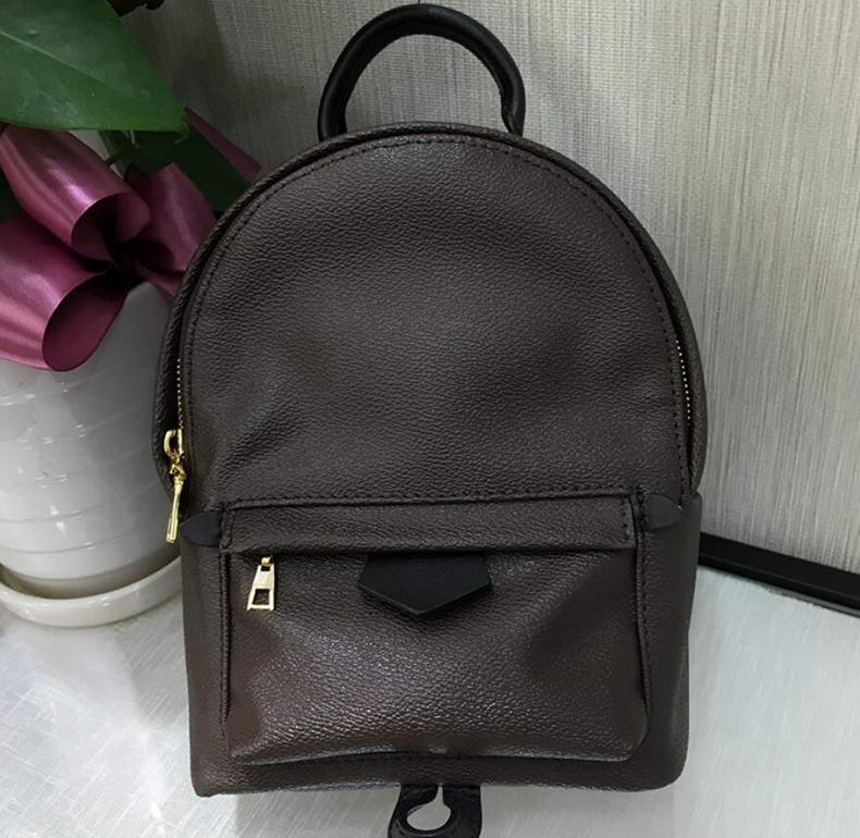 

Fashion Classic Women Backpack Brown Plaid Leather Bags Designer Back Pack Bag Lady Backpacks for Female