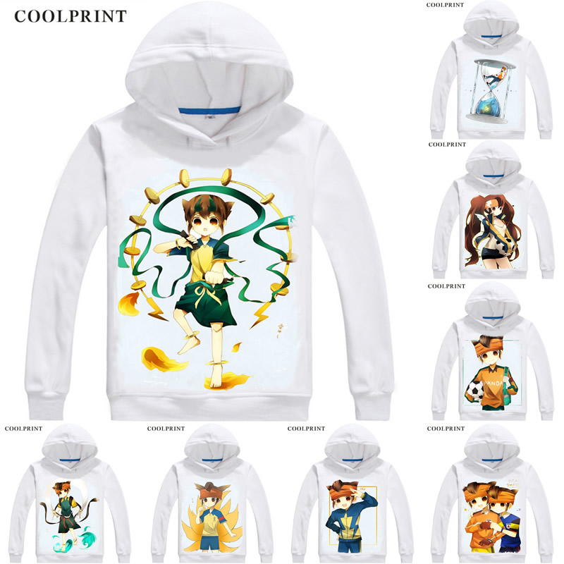 Endou Mamoru Mens Hoodies Mark Evans Inazuma Eleven GO Men Sweatshirt Streetwear Anime Hoodie Printed Long Hooded