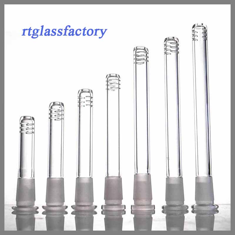 

Manufacturer Glass Downstem 14-18 female Smoking Accessory with 6 cuts Dropdown in Different Length