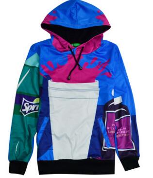 

Wholesale-Alisister new fashion men/women sprite hoodie winter clothing print 3d sweatshirt graphic hoodies thicker mens funny sweatshirts, Blue