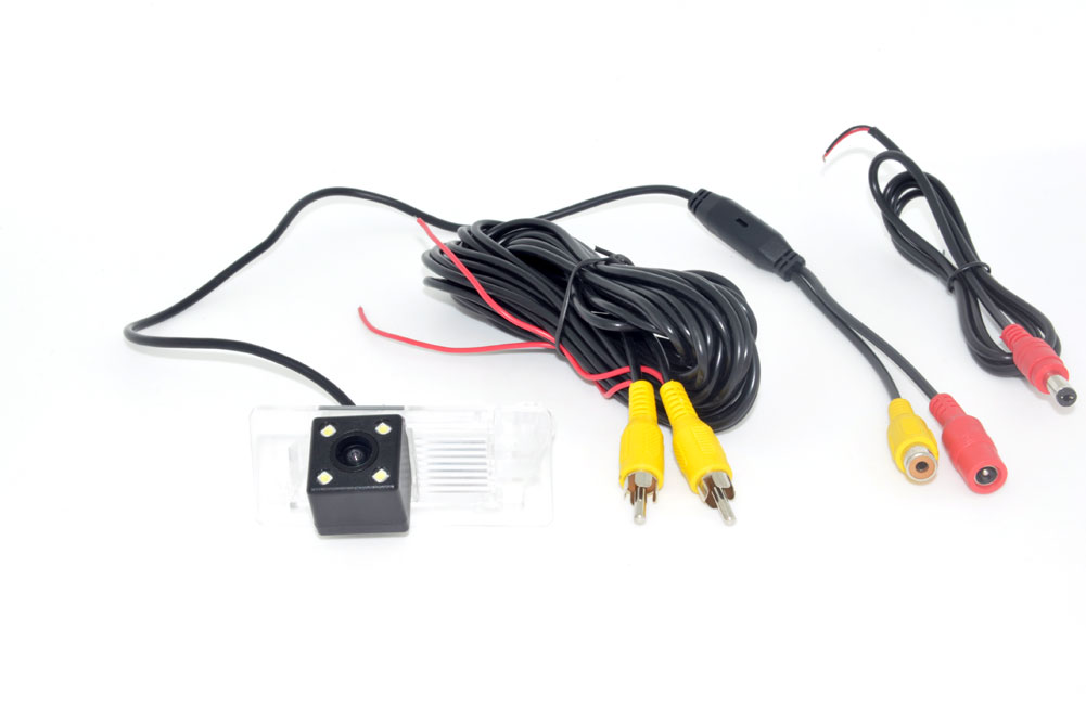Système de caméra de recul de stationnement de vue arrière de voiture CCD pour Volkswagen Polo berline/Jetta/Tiguan/Skoda Octavia superbe Fabia R