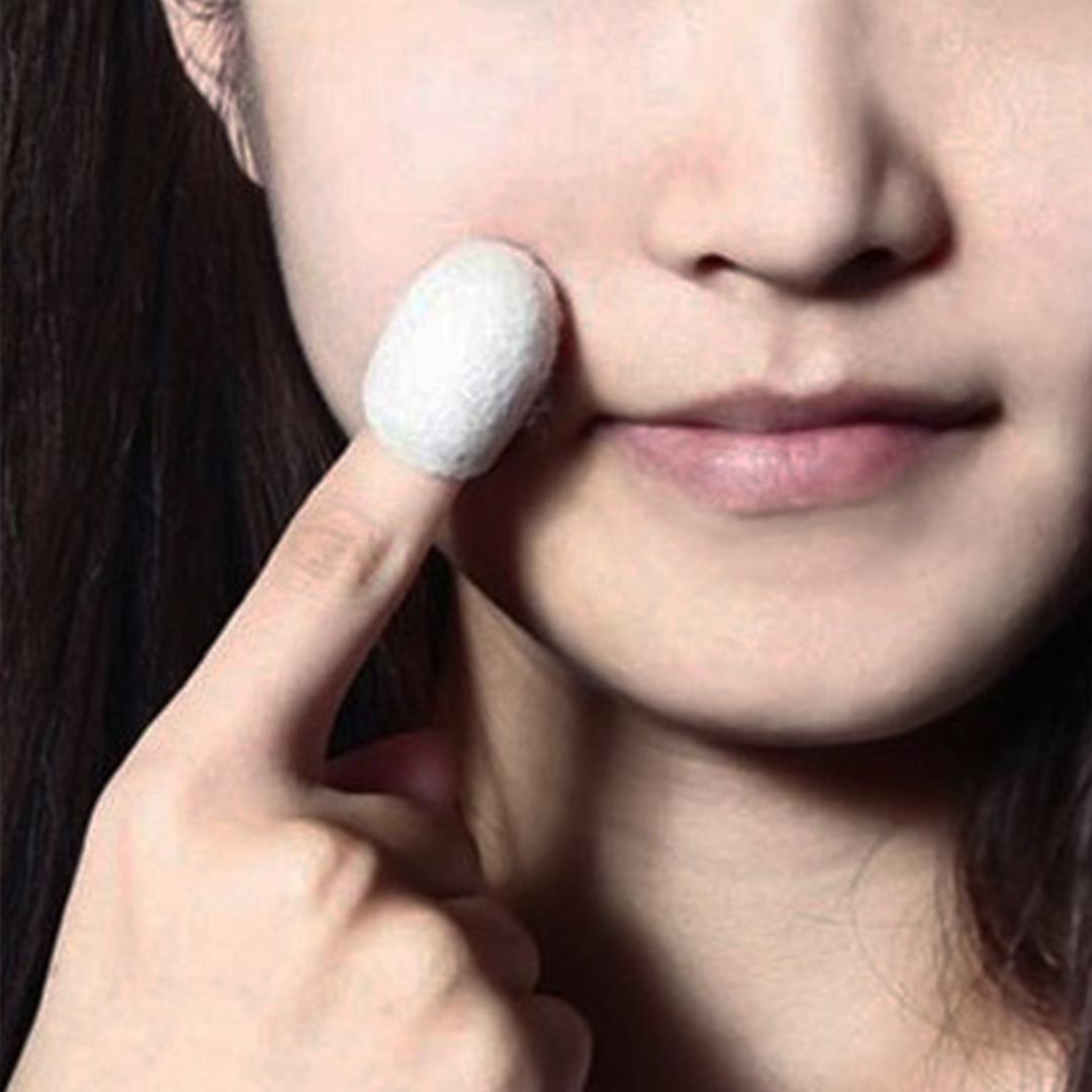Blackhead Remover 30PCS Natural Silk Cocoons Facial Skin Care Organic Silkworm Balls Purifying Whitening Exfoliating Scrub