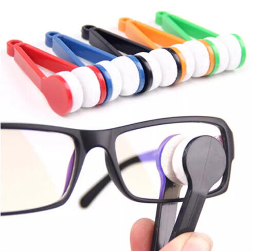 

Stylish NEW Fashion Popular Item 10Pcs Mini Eyeglass Microfiber Brush Cleaner for Sun Glasses Eyeglass free shipping