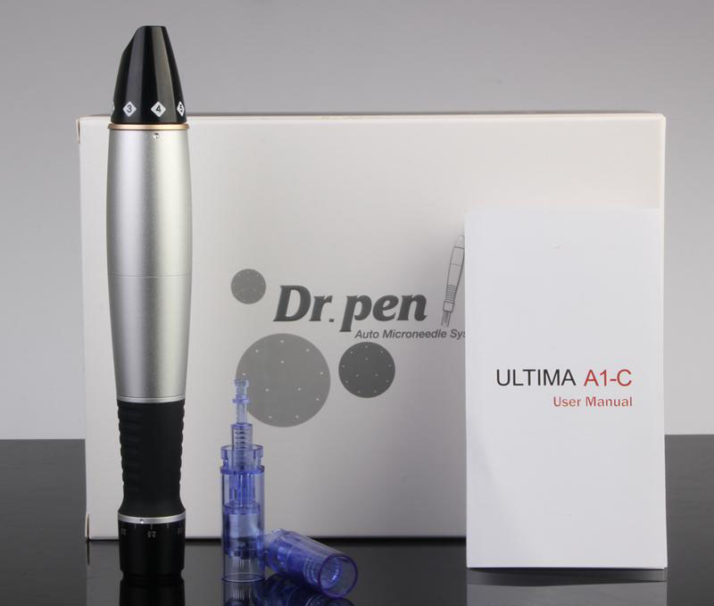 

A1-C Dr. Pen Derma Pen Auto Microneedle System Adjustable Needle Lengths 0.25mm-3.0mm Electric DermaPen Stamp Auto Micro Needle Roller 2018