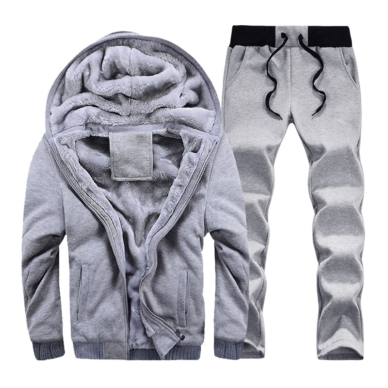 Hommes Hiver Chaud Sweats Plus Velours À Capuche Vestes De Fourrure Parkas Épaissir Polaire Hoodies Mode Casual Cardigan À Capuche Outwears Costu