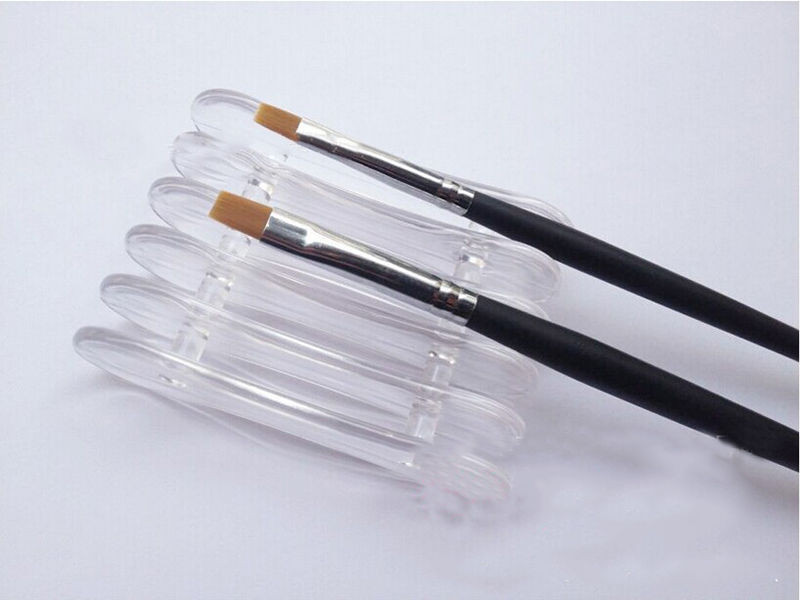 

Wholesale- 1pcs Nail Art Makeup Design Craft Acrylic UV Gel Brush Pen Rest Holder Stand electric styling Tools nail polish