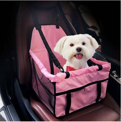 

2019 Hot Wholesales Free shipping Portable Pet Car Seat Belt Booster Travel Carrier Folding Bag for Dog Cat Puppy