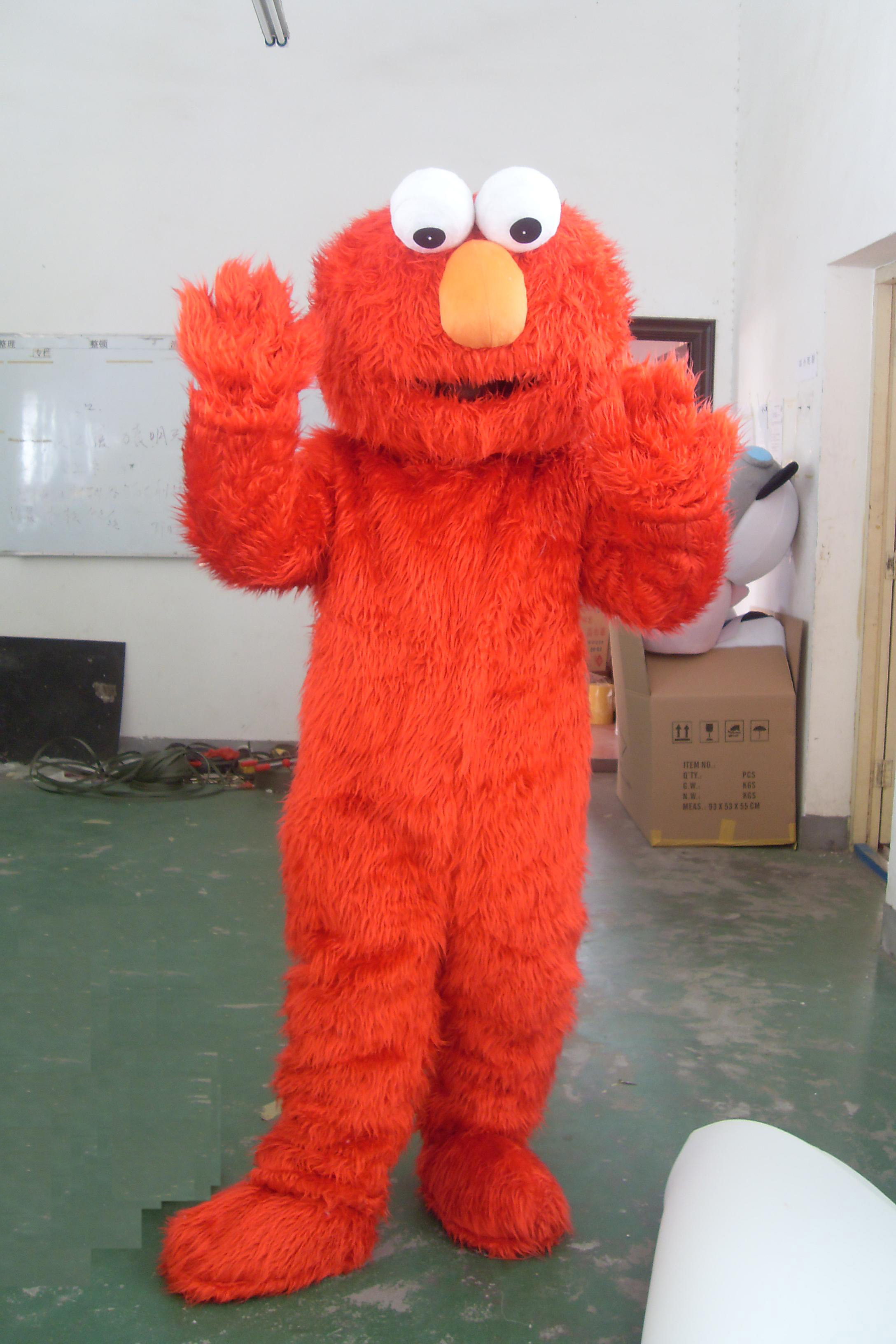 

2018 High quality hot Red biscuit street mascot costume adult size mascot costume free shipping, As picture