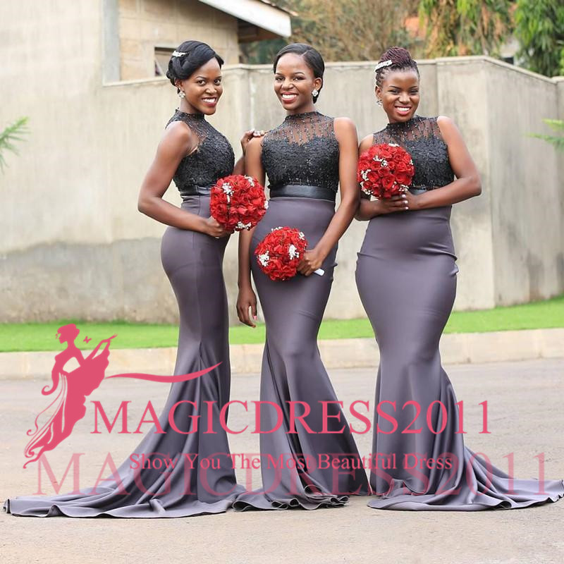 Sexy Bridesmaid Dresses For Black Women 
