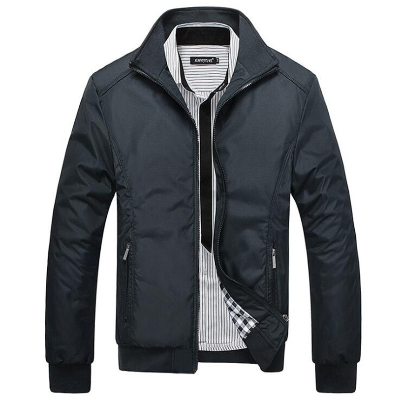 

Men's Jackets 2018 Men's New Casual Jacket High Quality Spring Regular Slim Jacket Coat For Male Wholesale MWJ682, Green