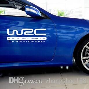 

1 pc automobile exterior accessory 20*7CM WRC car stickers CA-50