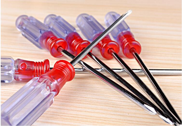 

Phillips screwdriver Crystal transparent handle magnetic screwdriver Factory direct supply free shipping whoesales hot sales 2018 new oem