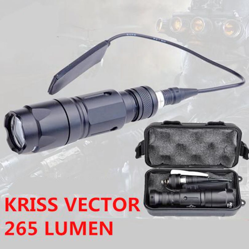 

New arrival Night-Evolution Element Tactical Airsoft Kriss Vector Flashlight 265 lumen light Pistol hunting