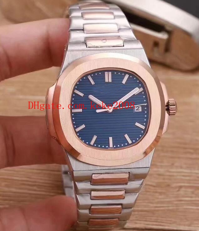 

5 style Luxury High Quality Watch Stainless Steel 40.5mm Nautilus 5712GR-001 Power Reserve Mechanical Transparent Automatic Mens Watches