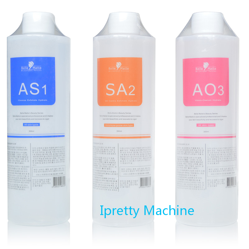 

Aqua Peeling Solution 3 Bottles 20ml 400ml Per Bottle Aqua Peel Facial Serum Hydra Hydro Facial microdermabrasion Peeling Liquid Nutrition