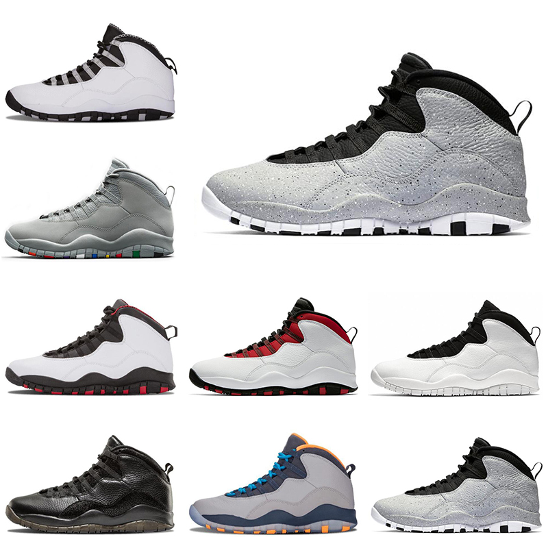 Cement New arrival 10s mens basketball shoes Class of 2006 Westbrook I'm back steel grey men trainers sneaker 10 sports shoe size 8-13