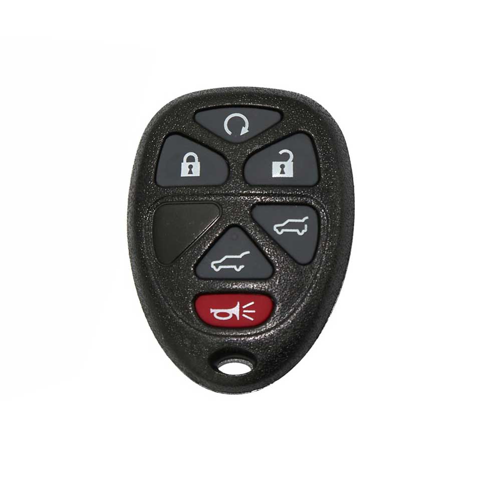 6 Buttons Keyless Remote Fob Key Shell Case Rubber Button Pad Rear Power Hatch For Car Buick Lacrosse Chevrolet Malibu Pontiac G5 G6-image-415172888