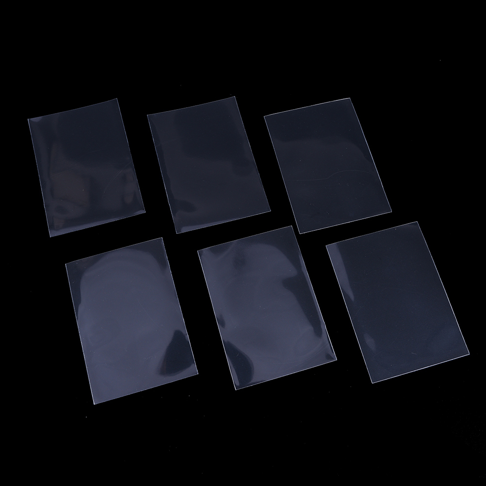 

50pcs/set Transparent Color 66*91mm card sleeves card protector holder for mtg yugioh cards board game