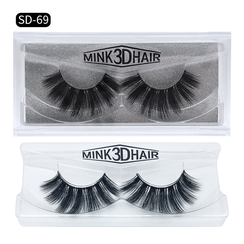 

60 pair New 3D Mink Eyelashes Eyelashes Messy Eye lash Extension Sexy Eyelash Full Strip Eye Lashes 11 styles in stock