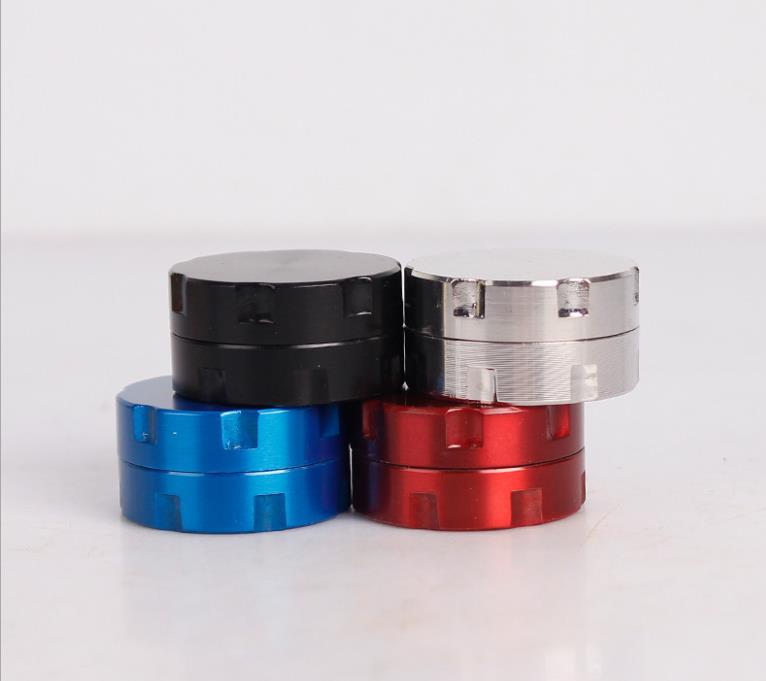 

Portable metal smoke grinder 2 layer 30mm zinc alloy cigarette lighter fittings