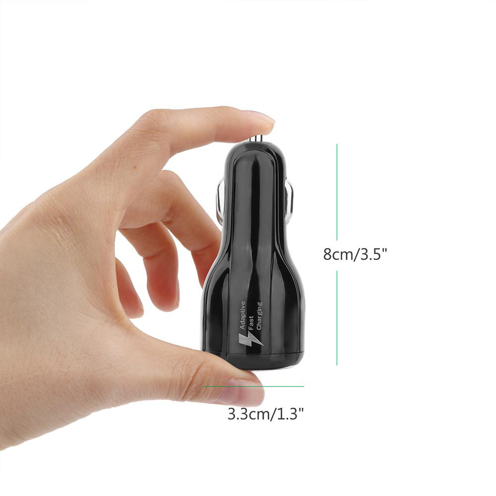 Black car charger