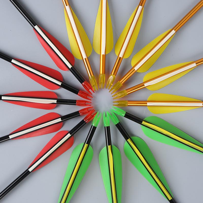 Plastic Vanes Carbon 30-Inch Arrows with Field Points Replaceable Tips for Recurve Bow and Compound Bow-image-434357735