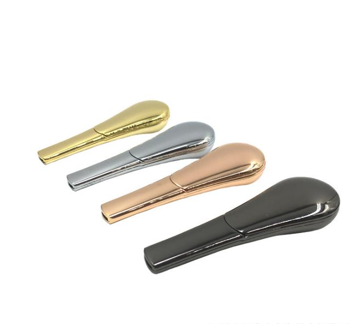 

The new removable stainless steel metal pipe metal spoon magnet pipe smoking