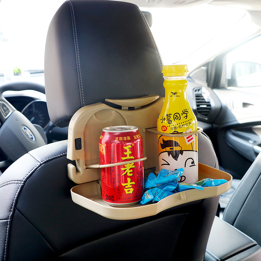 Auto Rücksitz Tisch Trinken Essen Cup Tray Auto Getränkehalter Multifunktions