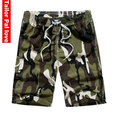 

Camouflage Board Shorts Men Boardshorts Men's Beach Shorts For Swimming Bermuda Surf Swimsuit Man Swimwear Trunks Short Pants, White;black