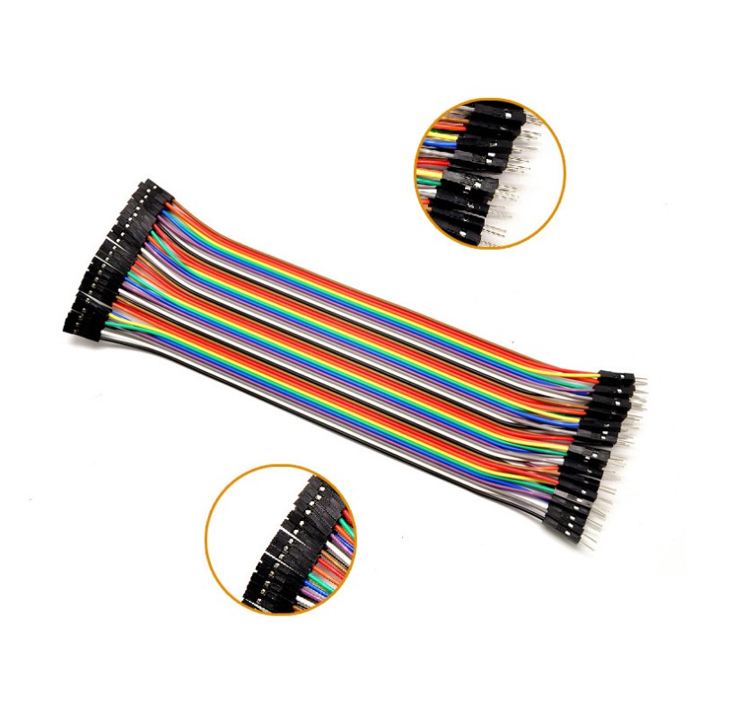 40pin Fashion Cable Solderless Breadboard Wires Dupont Jumper Male To Female