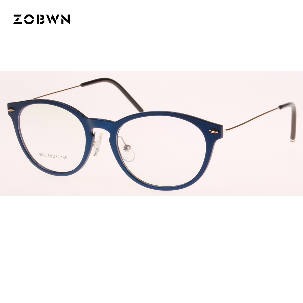 

Round glasses women eyeglasses super light metal wire temple myopia computer oculos de grau feminino marcas mujer red blue black